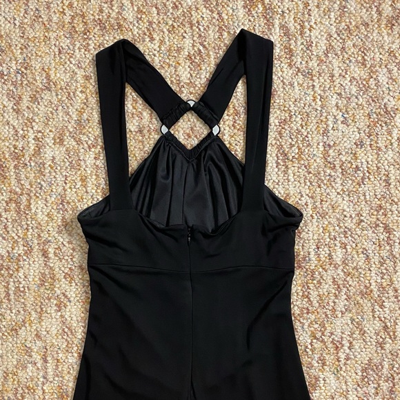 Vintage 90s Nine West X strap halter dress - Picture 7 of 8